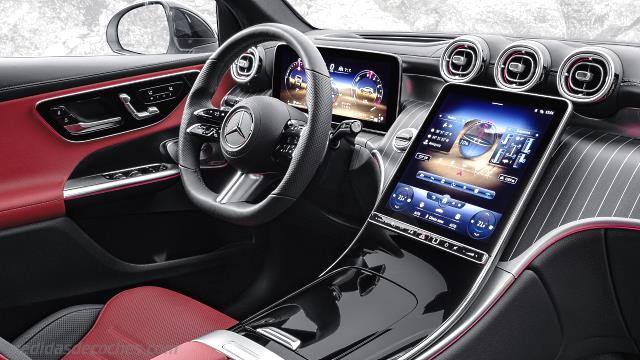 Detalle interior del Mercedes-Benz GLC SUV