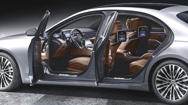 Detalle exterior del Mercedes-Benz Clase S