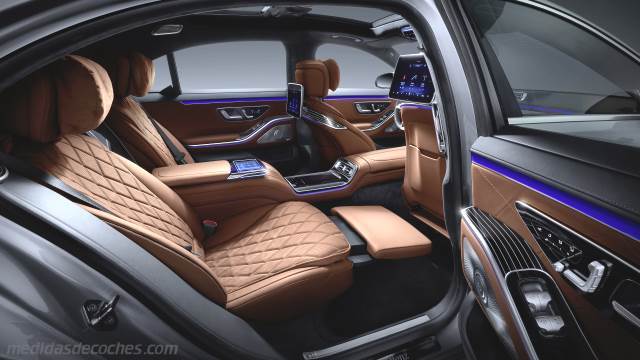 Detalle interior del Mercedes-Benz Clase S