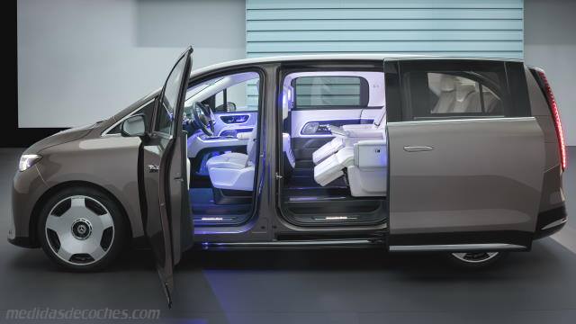 Detalle exterior del Mercedes-Benz VLE