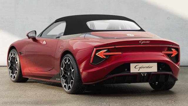 Exterior del MG Cyberster