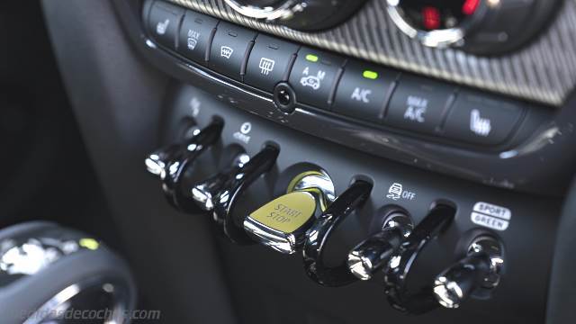 Detalle interior del MINI Countryman