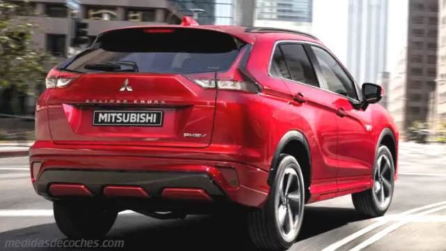 Exterior del Mitsubishi Eclipse Cross