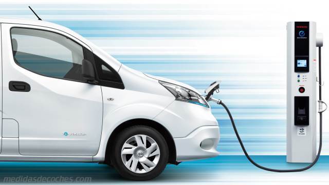 Exterior del Nissan e-NV200 Evalia