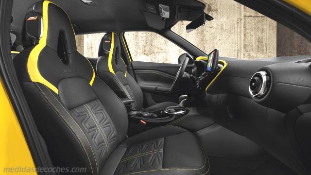 Detalle interior del Nissan Juke