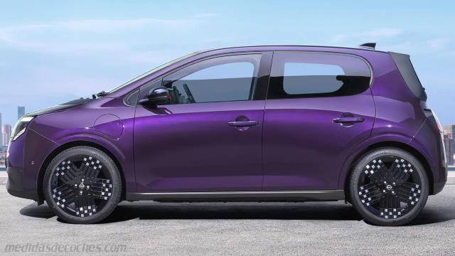 Exterior del Nissan Pixo