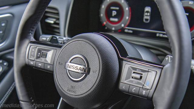 Detalle interior del Nissan Qashqai