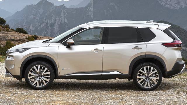 Detalle exterior del Nissan X-Trail