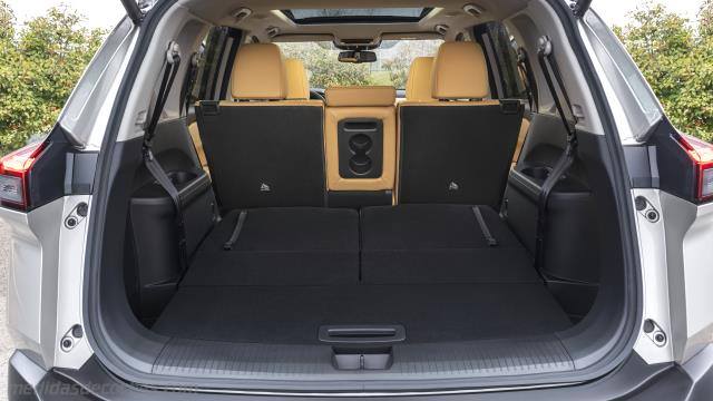 Detalle interior del Nissan X-Trail
