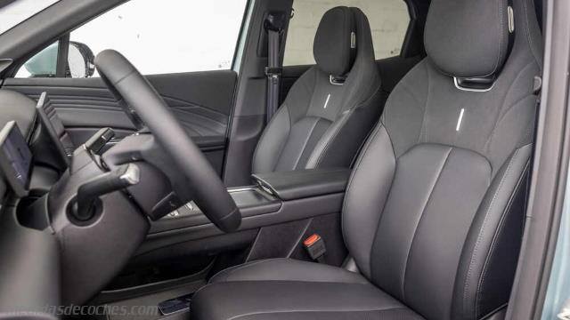 Detalle interior del Omoda 7