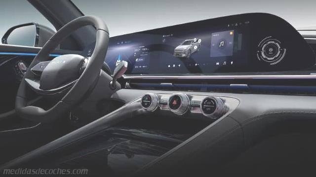 Detalle interior del Omoda 9