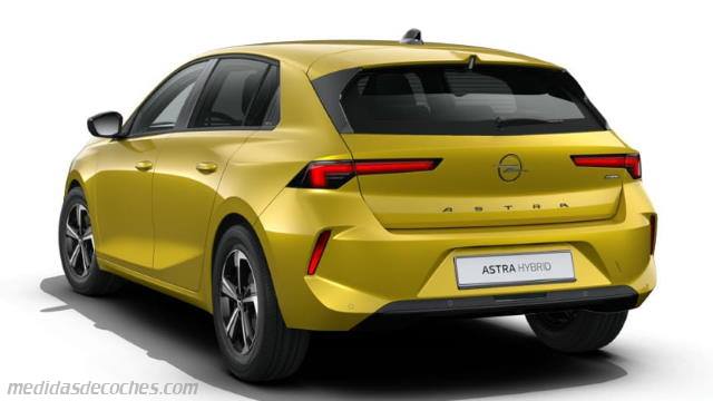 Exterior del Opel Astra