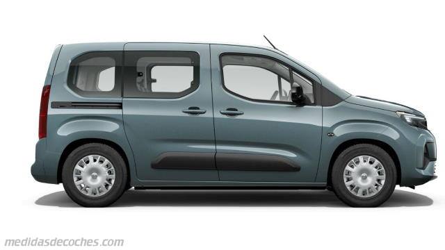 Detalle exterior del Opel Combo