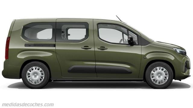 Detalle exterior del Opel Combo XL