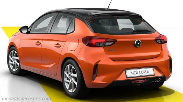 Exterior del Opel Corsa