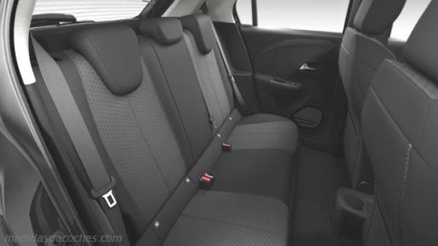 Detalle interior del Opel Corsa