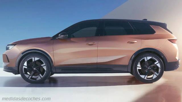 Detalle exterior del Opel Grandland