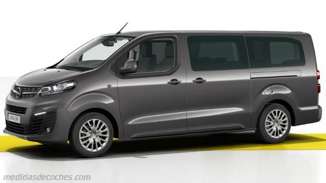 Exterior del Opel Zafira Life L