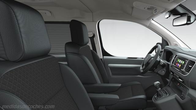 Detalle exterior del Opel Zafira Life L