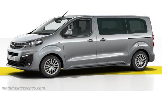 Exterior del Opel Zafira Life M