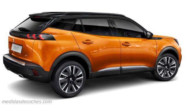 Exterior del Peugeot 2008