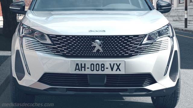 Detalle exterior del Peugeot 3008