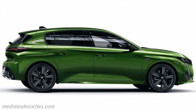 Exterior del Peugeot 308
