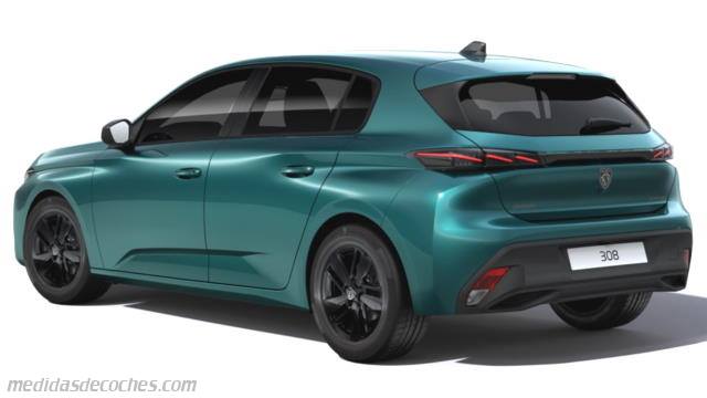 Exterior del Peugeot 308
