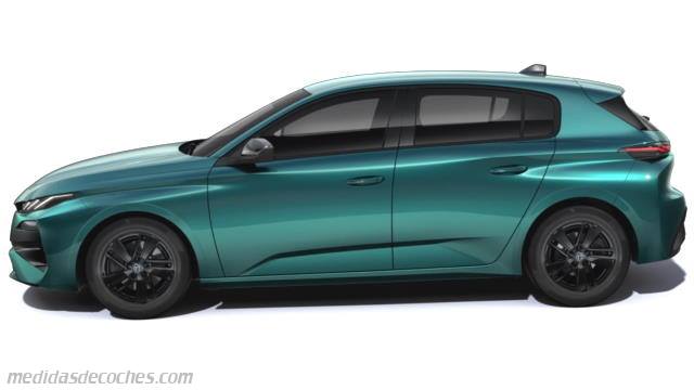 Detalle exterior del Peugeot 308