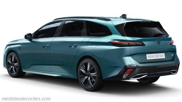 Exterior del Peugeot 308 SW