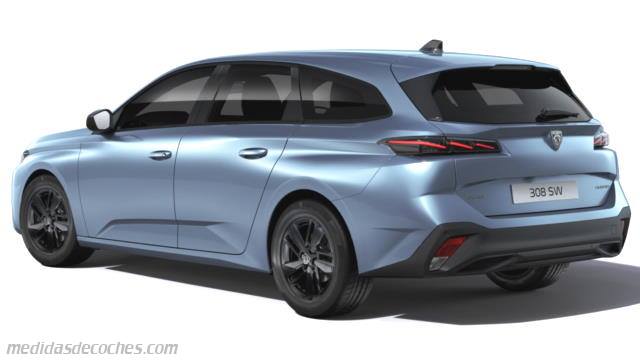 Exterior del Peugeot 308 SW