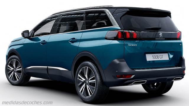 Exterior del Peugeot 5008