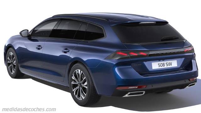 Exterior del Peugeot 508 SW