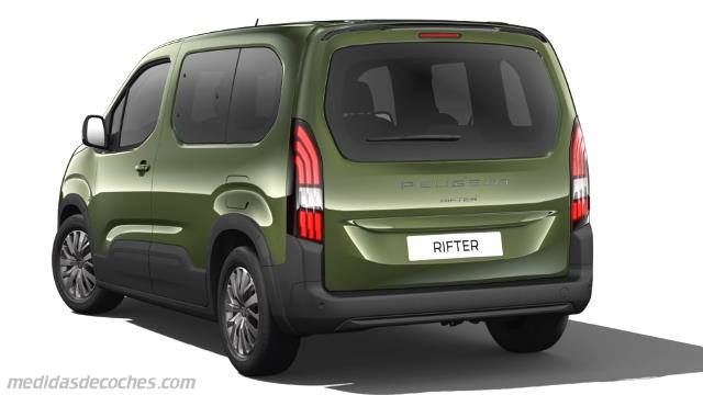 Exterior del Peugeot Rifter