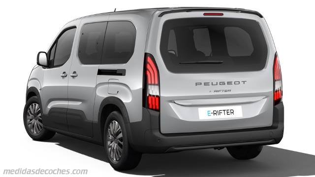 Exterior del Peugeot Rifter Larga