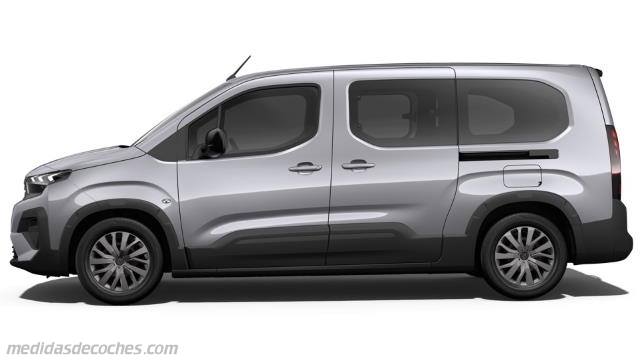 Detalle exterior del Peugeot Rifter Larga