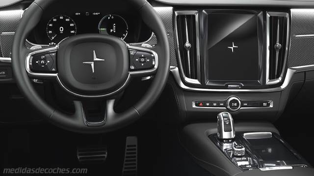 Detalle interior del Polestar 1-