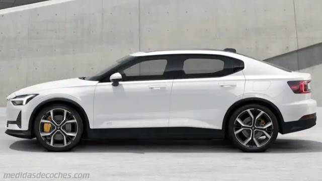 Exterior del Polestar 2-