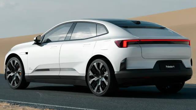Exterior del Polestar 4-