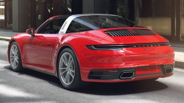 Exterior del Porsche 911 Targa 4