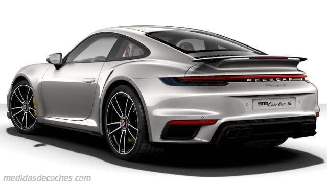 Exterior del Porsche 911 Turbo