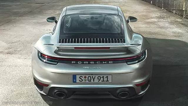 Detalle exterior del Porsche 911 Turbo