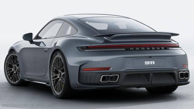 Exterior del Porsche 911 Turbo
