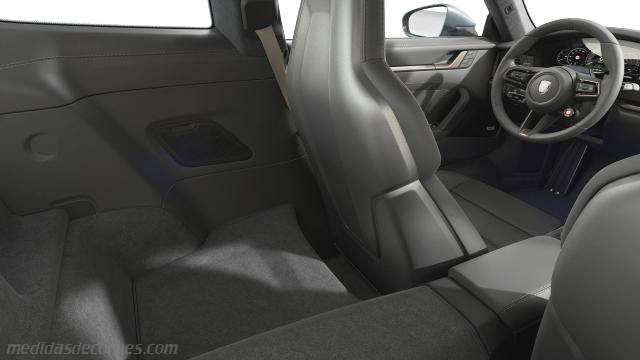 Detalle interior del Porsche 911 Turbo