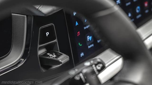 Detalle interior del Porsche Cayenne