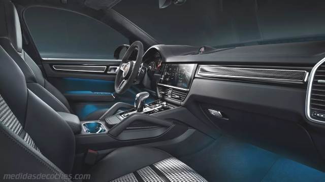 Detalle exterior del Porsche Cayenne Coupé