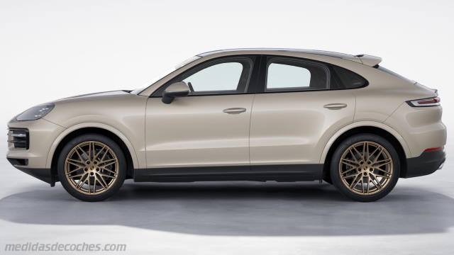 Detalle exterior del Porsche Cayenne Coupé