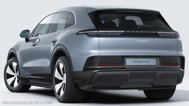 Exterior del Porsche Cayenne Electric