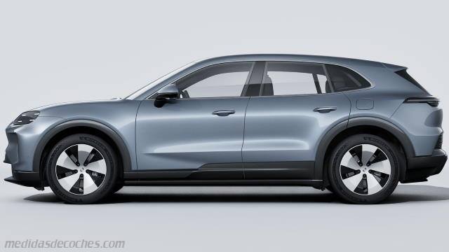 Detalle exterior del Porsche Cayenne Electric