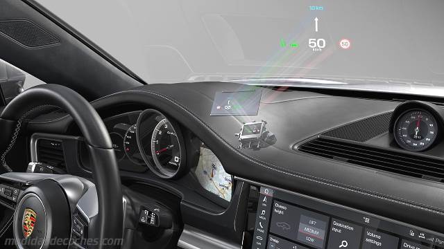 Detalle interior del Porsche Panamera Executive